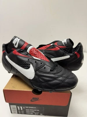 NUOVE 1995 Nike Estadio M 117120 011 Ronaldo Total 90 Vintage 8,5 42 - Immagine 1 di 4