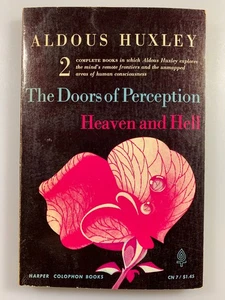 ALDOUS HUXLEY: DOORS OF PERCEPTION / HEAVEN AND HELL 1st Harper Colophon ED 1963 - Picture 1 of 10