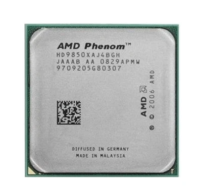 AMD Phenom X4 9500 X4 9550 X4 9600 X4 9650 X4 9750 X4 9850 AM2+ CPU Processor - Image 1 of 4