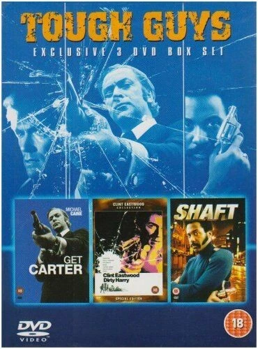 Tough Guys Box Set Get Carter Dirty H DVD Region 2 New & Sealed - Image 1 of 1