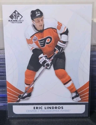 12-13 SP Game Used Eric Lindros 🚨🚨🚨 Philadelphia Flyers  - Image 1 of 2
