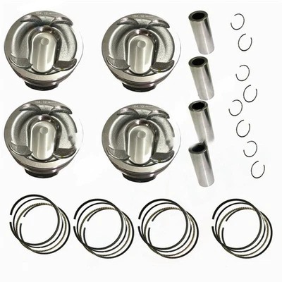 Engine Pistons W Rings Kit for Land Rover LR2 Evoque Discovery 2.0T 204PT - Image 1 of 4
