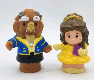 Fisher-Price Little People Beauty (Belle) & the Beast Figures 2013 - Picture 1 of 3