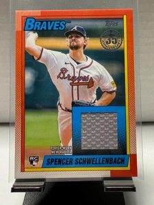 2025 Topps Series 2 - 1990 Topps Baseball Relics Spencer Schwellenbach #90R2-SSC - Picture 1 of 2