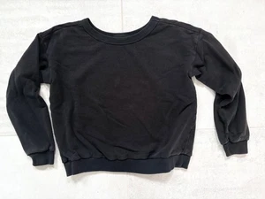 Jungmaven Crux Cropped Sweatshirt, Schwarz, XS - Bild 1 von 4