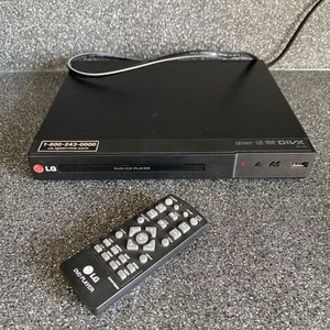 LG DVD CD USB Player DP132 w/ Remote DivX Playback Tested Works - Picture 1 of 6