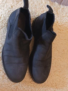 Clarks women's nubuck leather made in Portugal ankle boots size UK 4.5D,used vgc - Picture 1 of 7