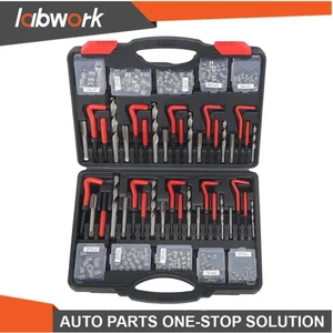 Labwork 261 Pcs Master Imperial & Metric Helicoil Thread Repair Kit 1/4" 5/1 - Picture 1 of 13