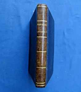 Federico De Schlegel Storia della Letteratura Antica E Moderna Napoli 1855 - Picture 1 of 2
