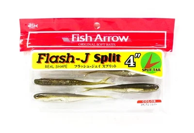 Fish Arrow Soft K�der Flash J Split 4 Zoll 6 St�ck per pack #06 (3790) - Bild 1 von 4