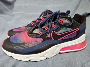 Nike Air Max 270 React SE Midnight Navy Crimson Womens Size 9 CK6929-400  - Picture 1 of 14