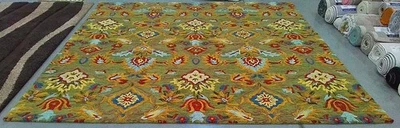 Зеленый / мульти 10'-0" x 10'-0" отверстие в ковер, снижение цены 1172791942 BLM402B-10SQ - Изображение 1 из 4