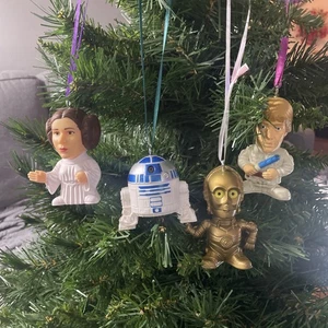 Star Wars Weihnachtsschmuck nach Maß 4 Stück C5 - Bild 1 von 5