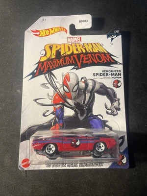 Dodge Hemi Challenger Hot Wheels Maximum Venom VENOMIZED Spider-Man '70 Foto 1 de 2