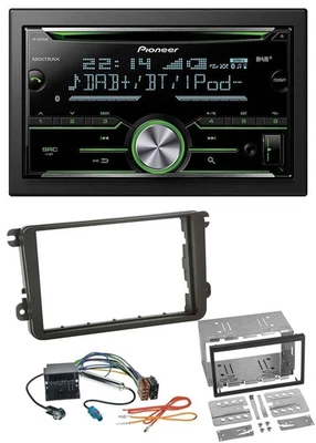 Pioneer Bluetooth MP3 DAB 2DIN USB CD Autoradio für VW Caddy Golf 5 6 Jetta ab 2 - Bild 1 von 4