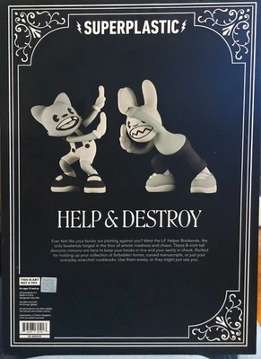 JUEGO SUJETALIBROS SUPERPLÁSTICO LIL HELPERS 8 PULGADAS EDICIÓN LIMITADA 500 NUEVO EN CAJA Foto 1 de 4