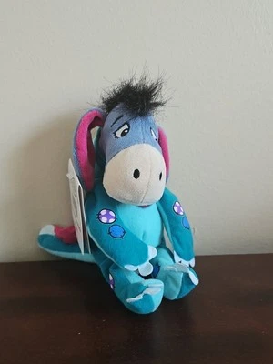 Disney Store Winnie the Pooh Dinosaurio Eeyore Bolsa de Frijoles Juguete de Peluche 9" Con Etiquetas Foto 1 de 4