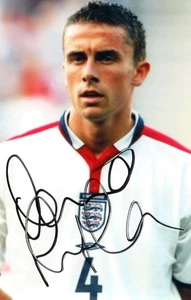 ENGLAND, LEEDS & NOTTINGHAM FOREST: DAVID PRUTTON SIGNED 6x4 ACTION PHOTO+COA - Picture 1 of 1