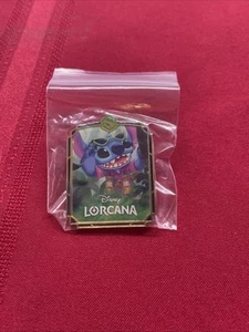 Disney Lorcana - Organized Play Promo Pin - Into the Inklands - New - Stitch - Picture 1 of 2