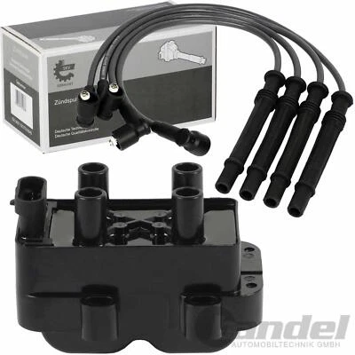 SKV ZÜNDSPULE ZÜNDKABEL passend für RENAULT CLIO 3 MODUS/GRAND WIND 1.2 - Bild 1 von 3