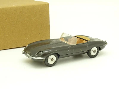 Corgi Toys Sb 1/43 - Jaguar Tipo E Cabrio Grigia - Immagine 1 di 3