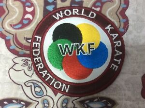Patch World Karate Federation WKF Mixed Martial Arts Japan Ryukyu