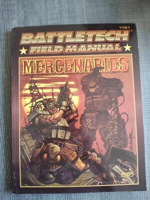 Battletech Field Manual Mercenaries FASA # 1701. PB, 1997. Very Good Cond. - Image 1 of 3