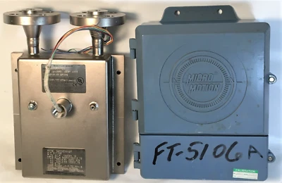 Micro Motion DS006 Mass Flow Sensor with RFT9712 Remote Transmitter - Image 1 of 4