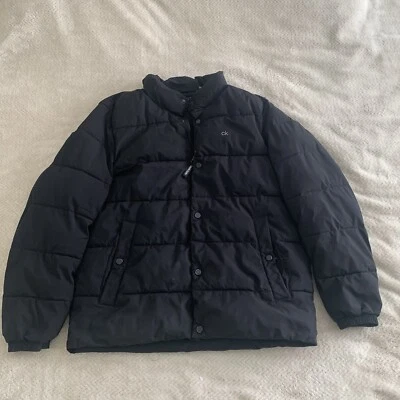 Calvin Klein Black Puffer Jacket Men’s  Size Medium - Image 1 of 4