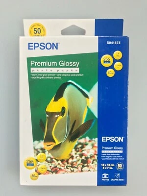 EPSON Premium Glossy paper 5x7" 50 sheets - Image 1 of 3