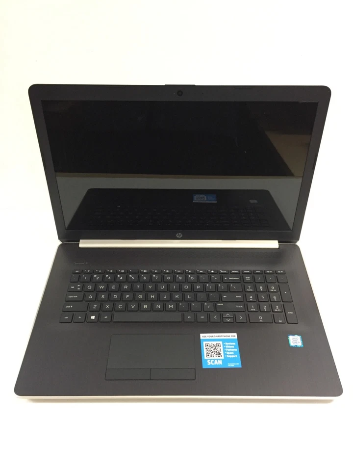 HP 17-by0070cl 17.3" HD Laptop/Intel i3-8130U 2.2GHz/4GB/8GB RAM/2TB HDD/W10 - Image 1 of 1