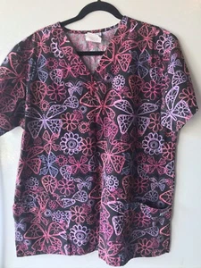 womens scrub tops large - Picture 1 of 1