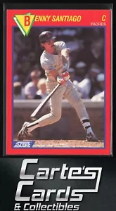Benny Santiago 1989 Score Baseball's 100 Hottest Players #47 San Diego Padres - Picture 1 of 2
