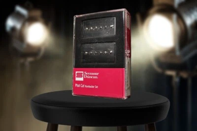 SEYMOUR DUNCAN SPH90-1 Phat Cat Nickel Set P-90 Pickups Bridge/Neck 11108-16-NC - Image 1 of 3