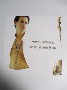 Mark Anthony Amar Sin Mentiras Promotional Flat Card 12 X 12 Double Sided NEW - Picture 1 of 2