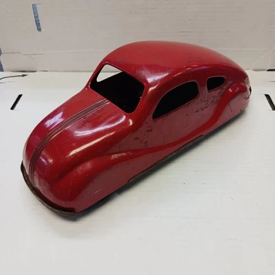 Vintage Early Nylint Pressed Wind Up Sedan - #600 The Amazing Car 1946-49 WORKS - Image 1 of 4