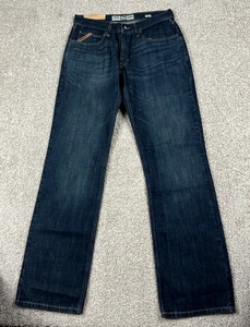 Ariat Jeans Mens 31x36 Blue M4 Legacy Relaxed Boot Cut Western Denim *32x35 - Picture 1 of 13