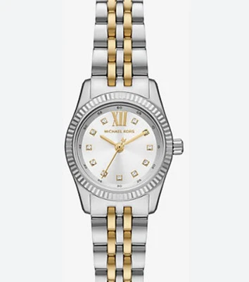 Michael Kors Lexington Gold & Silver Ladies Small 26mm Bracelet Watch Mk4740 - Image 1 of 4