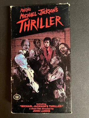 Making Michael Jacksons "Thriller" (VHS, 1988) - Image 1 of 4