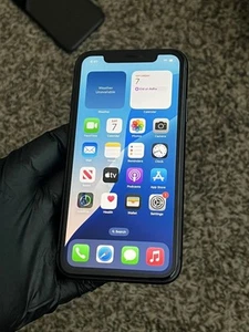 Apple iPhone 11 256gb Black Verizon - Photo 1 sur 9