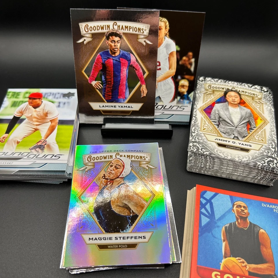 2025 Upper Deck Goodwin Champions - Base, Goudey, SIlver, Rainbow, Young Guns - Image 1 of 1
