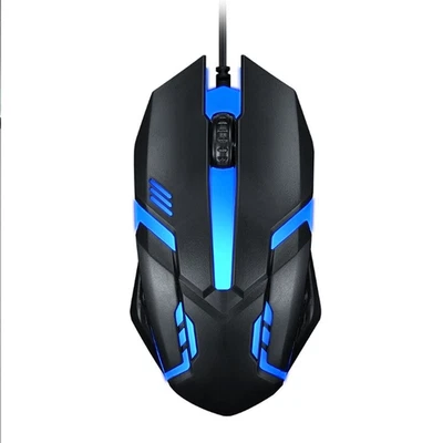 Ergonomic USB Wired Gaming Mouse with 1600DPI for Enhanced Performance - Image 1 of 4