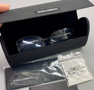 Monturas de gafas Dolce & Gabbana DG 1299 01 para mujer 54-15-140 negras ORIGINAL Ital Foto 1 de 4