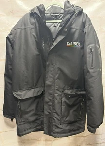 Port Authority Parka Jacket Black Large - Picture 1 of 7