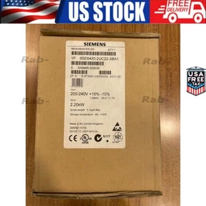 New Siemens 6SE6420-2UC22-2BA1 MICROMASTER420 without filter 6SE6 420-2UC22-2BA1 - Picture 1 of 7