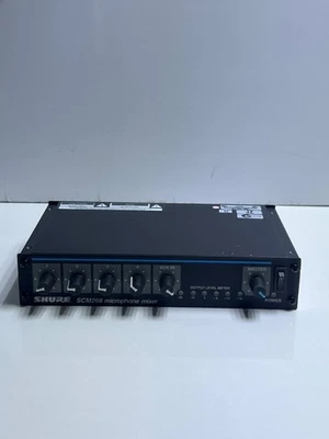 Shure SCM268 Microphone Mixer SCM268E - Image 1 of 4
