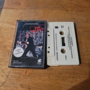 Top Secret! Soundtrack Cassette Tape (1984) PBC3603 Val Kilmer Ultra Rare TESTED - Picture 1 of 6