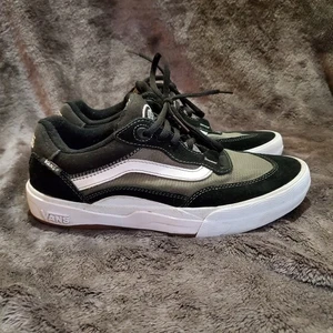 Vans Wayvee Sneakers Gray Black Men's 8 Skater Shoes Suede Mesh Popcush - Picture 1 of 13