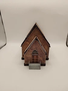 Vintage HO Scale Commercial Building Church Or Other Wood Train Layout - Picture 1 of 11