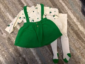 Baby girls St. Patty’s day 3-piece Outfit 18 Months - Picture 1 of 2